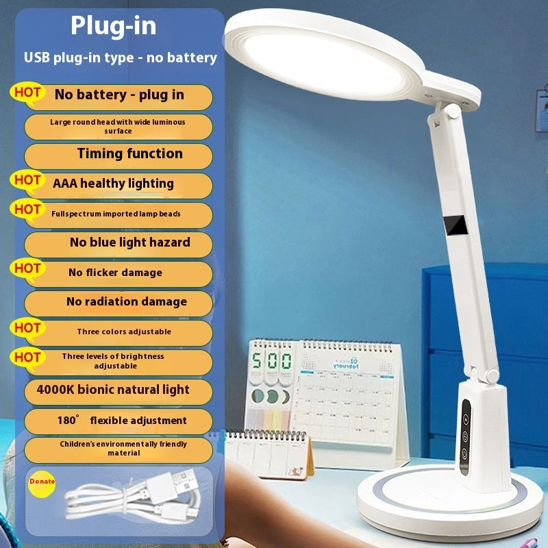 Learning Eye Protection Multifunctional Dormitory Ultra-long Life Battery Table Lamp