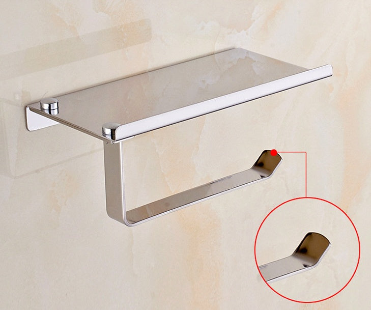 stainless steel phone towel rack