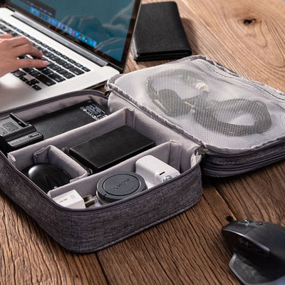 electronics organizer travel cable