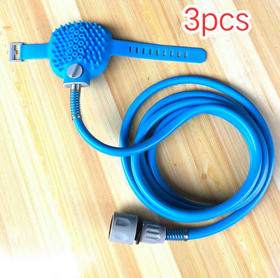 Pet Dog Convenient Clean Water Pipe Spray Nozzle Strap