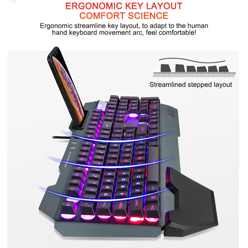 RGB Backlight Phone Holder