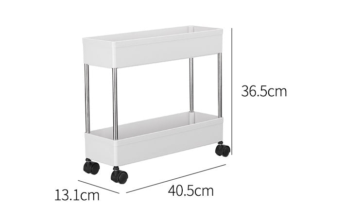 Bathroom Storage Rack Plastic Kitchen Toilet Shelf