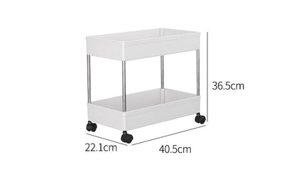 Bathroom Storage Rack Plastic Kitchen Toilet Shelf