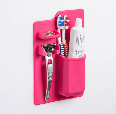 Multi-functional Silicone Toothbrush Holder 