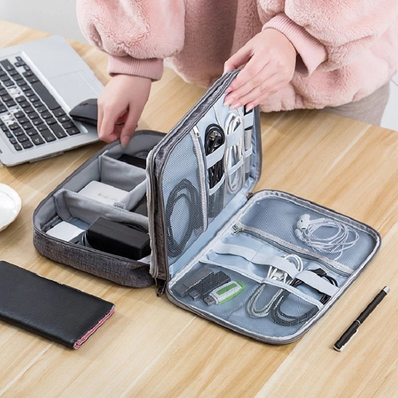 electronics organizer travel cable