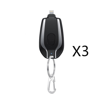 Mini Power Emergency Pod Keychain Charger