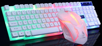 GTX300 Gaming CF LOL Gaming Keyboard Mouse Glowing Set.....