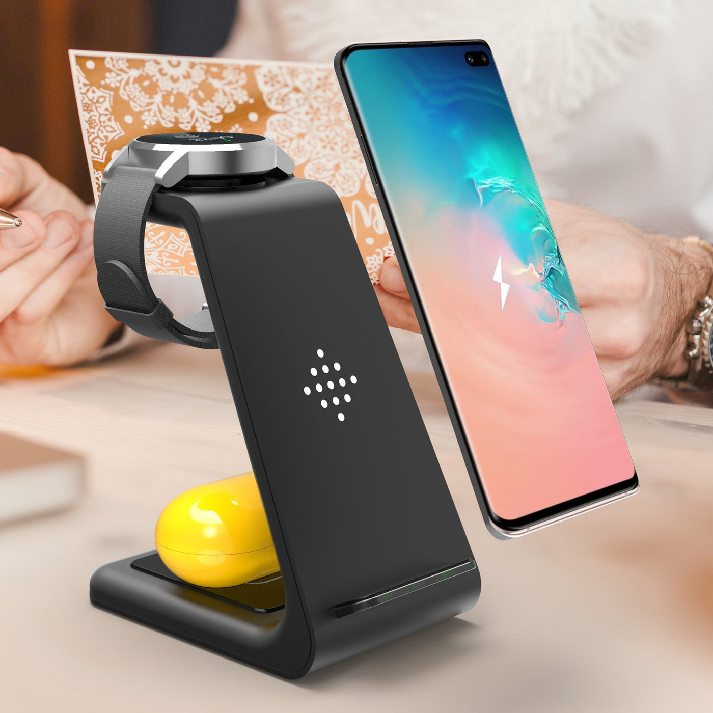 1 Fast Charging Station Wireless Charger