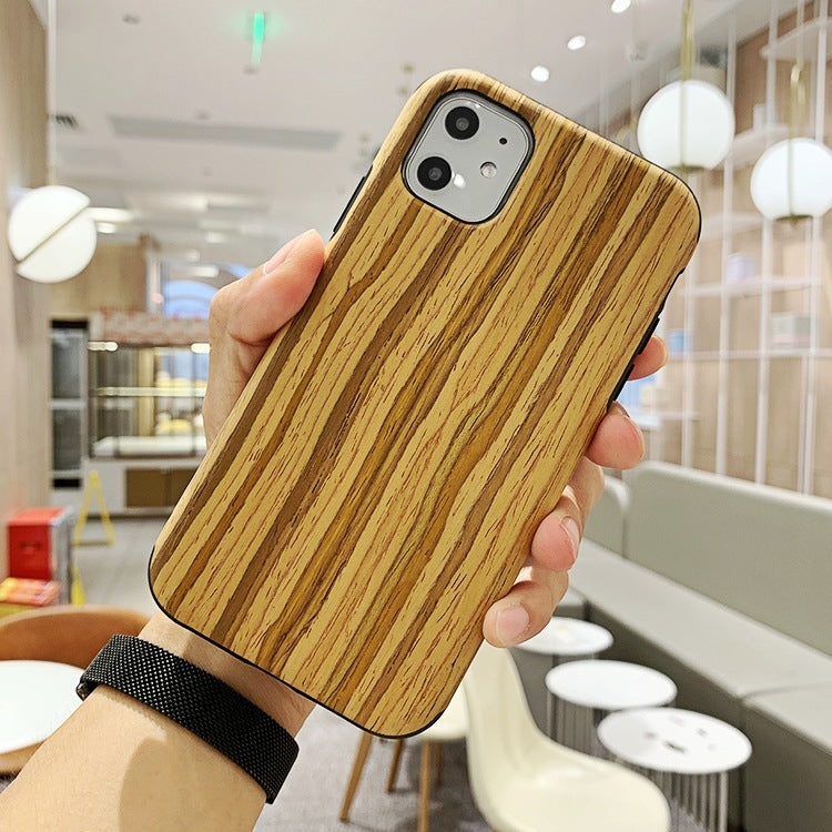 Wood phone case