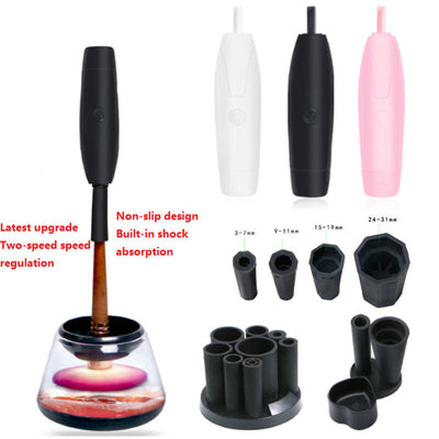 Electric Makeup Brush Cleaner Set