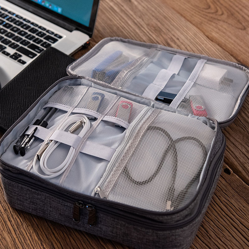 electronics organizer travel cable