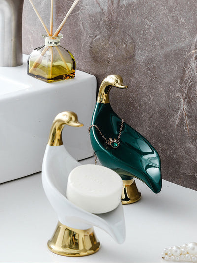 Soap Rack Creative Swan Household