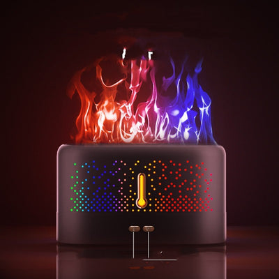 Ultrasonic Aromatherapy Diffuser - Home Flame Humidifier