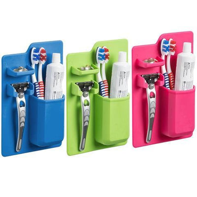 Multi-functional Silicone Toothbrush Holder Multi-functional Silicone Toothbrush Holder 