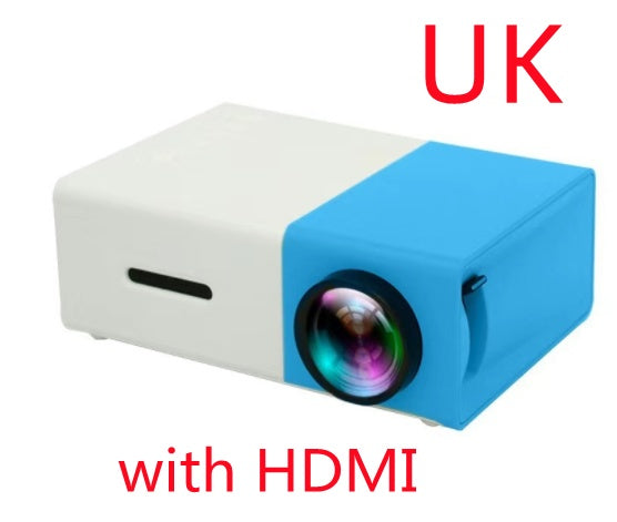 Portable Projector 3D Hd Led Home Theater