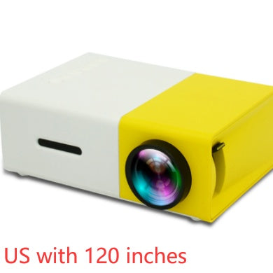 Portable Projector 3D Hd Led Home Theater