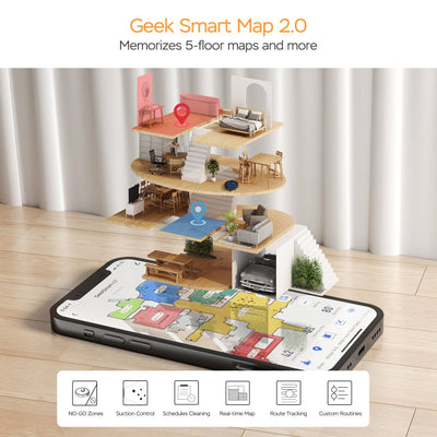 Geek Smart L7 Robot Vacuum Cleaner