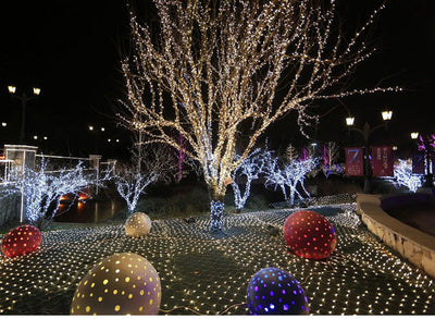 Christmas led lights string lights outdoor