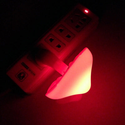 LED Night Light Mushroom Wall Socket