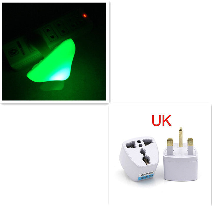 LED Night Light Mushroom Wall Socket