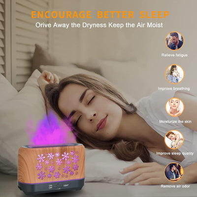 flame aroma therapy diffuser