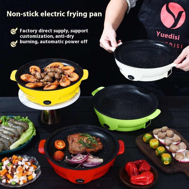 Multifunctional Electric Barbecue Grill Portable Meat Roasting Pan