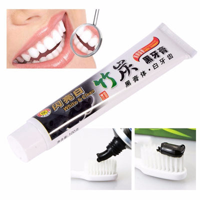 Bamboo Charcoal Toothpaste Whitening Black Toothpaste