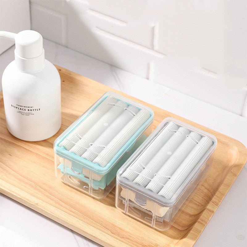 Bathroom Toliet Soap Box Plastic Storage Container