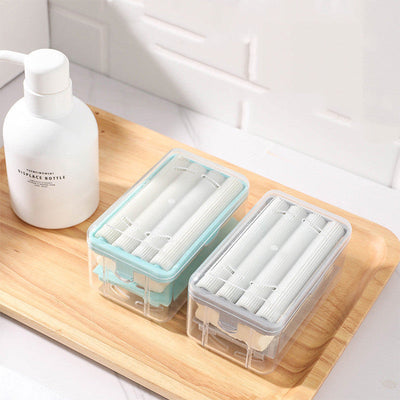 Bathroom Toliet Soap Box Plastic Storage Container