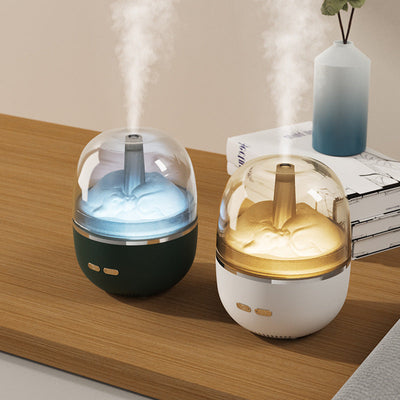 colorful gradient light 2 air humidifier essential oil