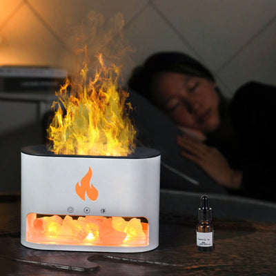 Flame Humidifier Aromatherapy Machine