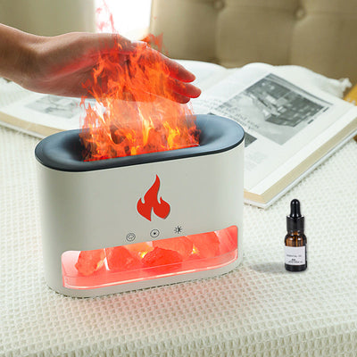 Flame Humidifier Aromatherapy Machine