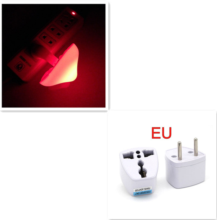 LED Night Light Mushroom Wall Socket