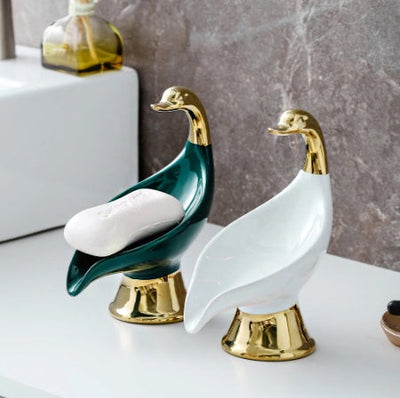 Soap Rack Creative Swan Household