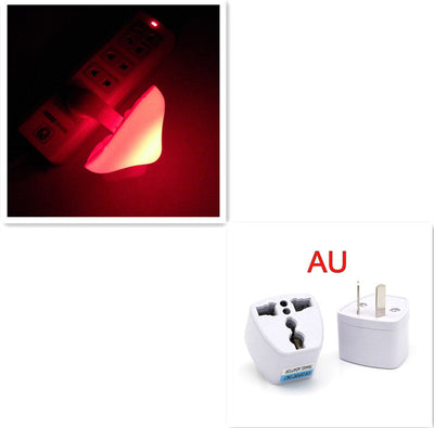 LED Night Light Mushroom Wall Socket