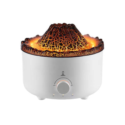 Small Simulated Flame Volcano Humidifier Flame