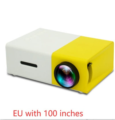 Portable Projector 3D Hd Led Home Theater