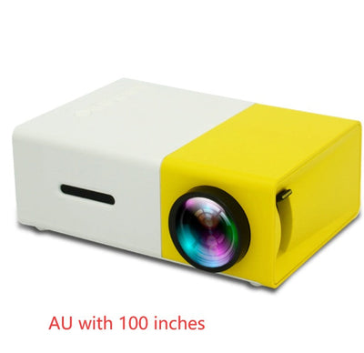 Portable Projector 3D Hd Led Home Theater