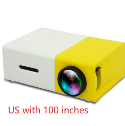 Portable Projector 3D Hd Led Home Theater