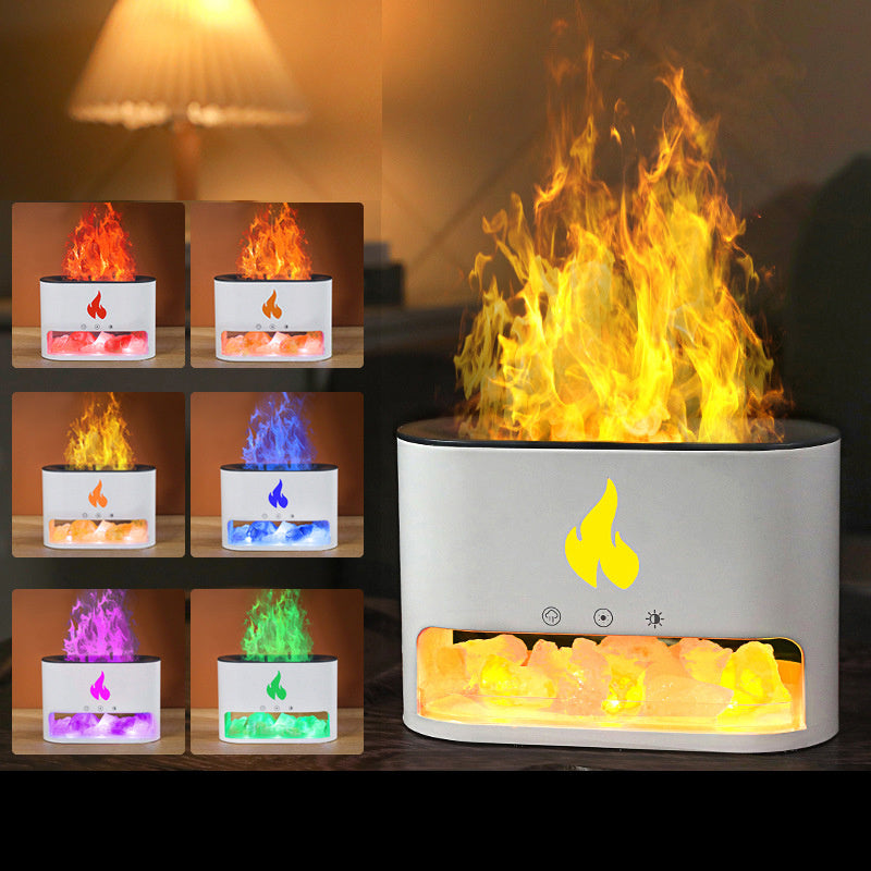 Flame Humidifier Aromatherapy Machine